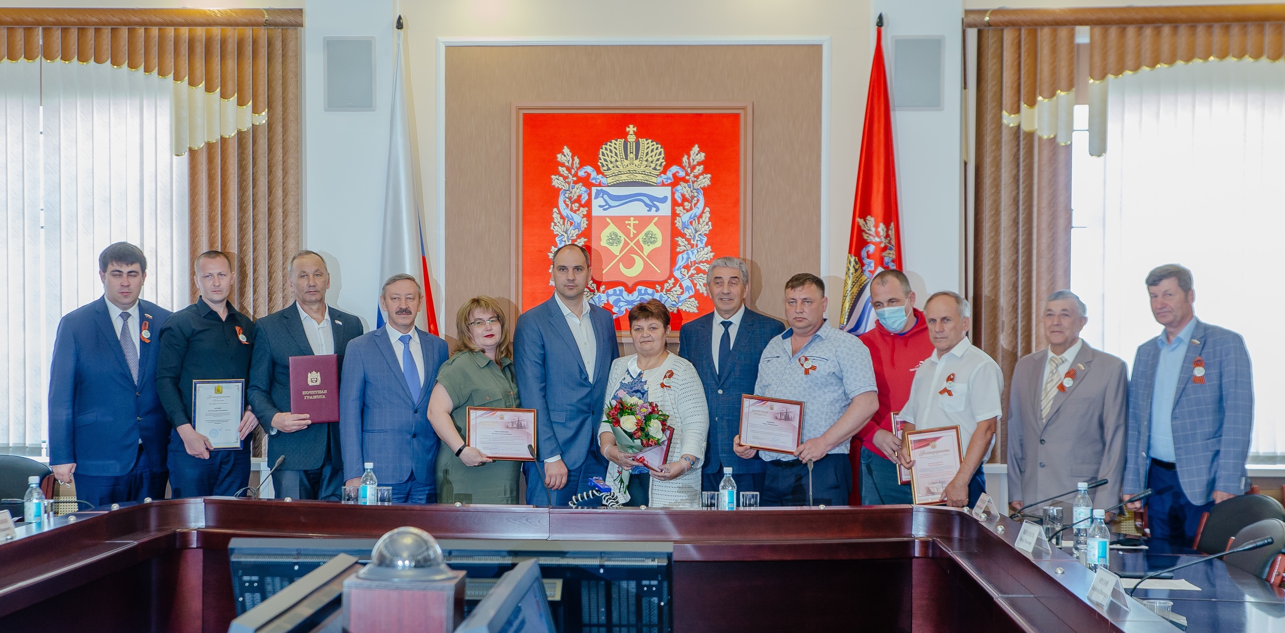 Встреча поисковиков с Губернатором и председателем Законодательного Собрания Оренбуржья